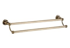 Aquanet 3824D 3824D Держатель для полотенца 60см двухрядный Aquanet, латунь (189261) фото