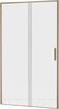 Aquanet AE65-N120-GBT AE65-N120-GBT Pleasure Evo, Дверь в нишу 1200 мм, зол.браш.никель/прозр. Easy Clean (352425)