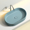 Ceramica Nova Element CN6048MLG Умывальник чаша накладная овальная, 60.8x38.5, цвет: зеленый матовый
