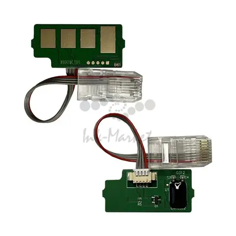 Чип для картриджа W9041MC cyan для HP Color LJ Managed MFP E77822, E77825, E77830 (32K, со шлейфом ) UNItech (Apex)