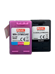 Комплект картриджей Myink 305XL (3YM62AE/3YM63AE black+color) для принтера HP DeskJet 2320/2710/2720