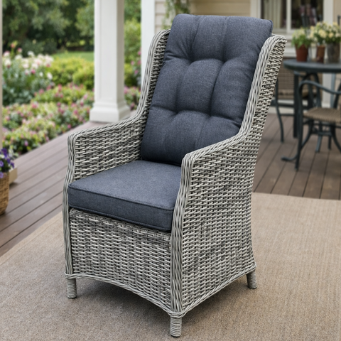 Кресло ROYAL FAMILY NICOLE серое