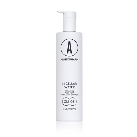ANGIOPHARM МИЦЕЛЛЯРНАЯ ВОДА С МАСЛОМ АРГАНЫ, 400 мл. | MICELLAR WATER
