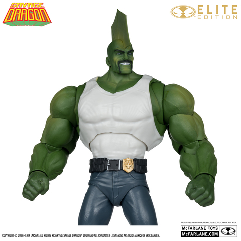 Фигурка Дракон из комикса Savage Dragon McFarlane Elite Edition