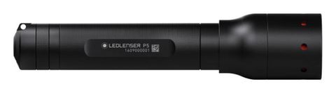 Фонарь ручной Led Lenser P5, чёрный, светодиодный, 140lx, AAx1 (500895)