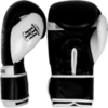 Перчатки Hardcore Training Leather Premium Black/White