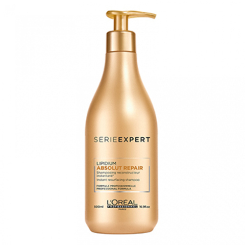 L'Oreal Professionnel Absolut Repair Gold Quinoa + Protein Shampoo - Восстанавливающий шампунь для поврежденных волос