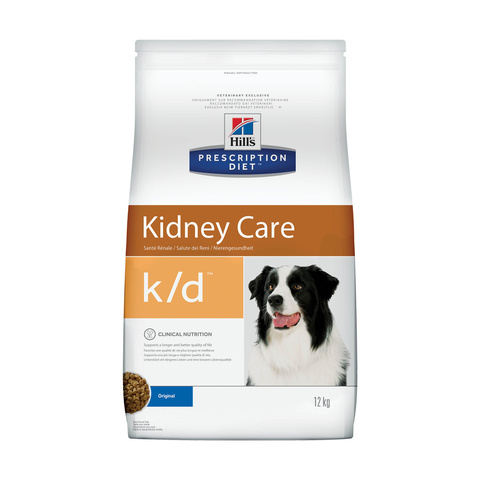 Hill's PD k/d Kidney Care собаки лечение почек сухой (12 кг)