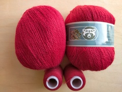 Малина, арт. 817, пух норки синяя этикетка