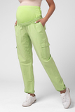 Брюки для беременных 14797 салатовый