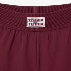 Женские теннисные шорты Lacoste Recycled Fabric Lined Shorts - bordeux
