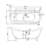 BelBagno BB567-01-TI-BRN Гидрозатвор BB567-01-TI-BRN, бронза