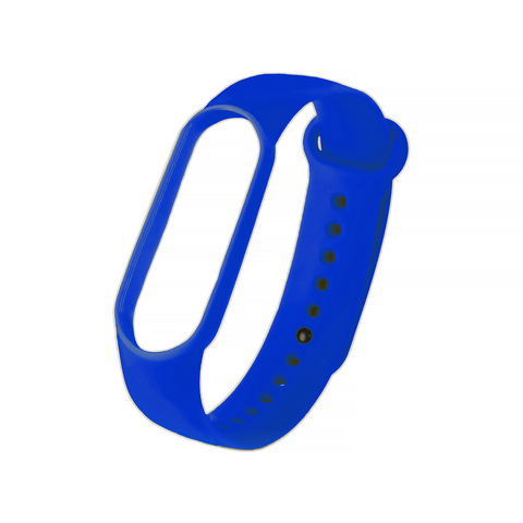 Силиконовый ремешок Silicon Loop для Xiaomi Mi Band 7 (Ярко-синий / Royal blue)