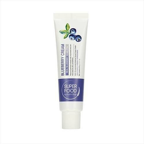 Farmstay Super Food Blueberry Cream Крем для лица с экстрактом черники