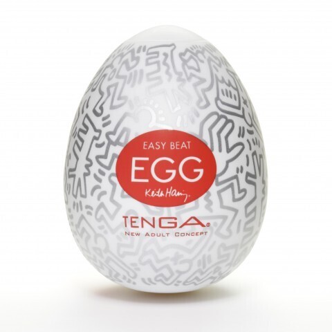 TENGA&Keith Haring Egg Мастурбатор яйцо Party