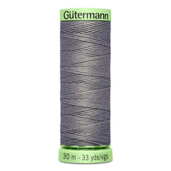 Нить Top Stitch 30/30 м для декоративной отстрочки, Gutermann, 496 серо-стальной