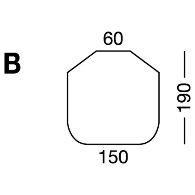 Elastic sheet / model B / blue