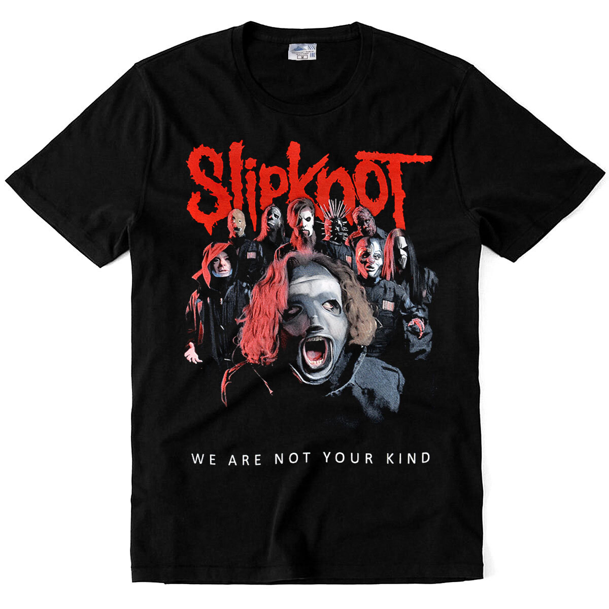 Slipknot kind. Футболка Slipknot we are not your kind. Мерч слипкнот we are not your kind.