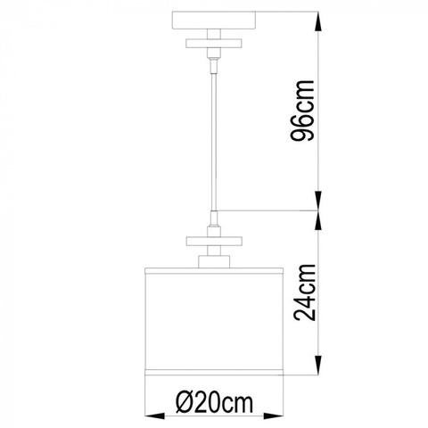 Подвесной светильник Arte Lamp FURORE A3990SP-1CC