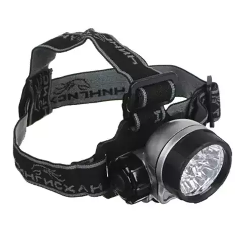 Фонарь налобный 14 LED ЧИНГИСХАН 328-072