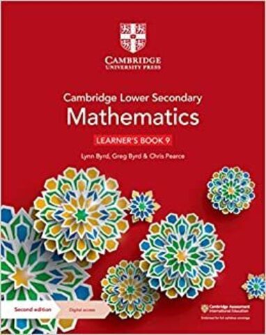 Cambridge Lower Secondary MathematicsLearner's Book 9 with Digital Access (1 Year)