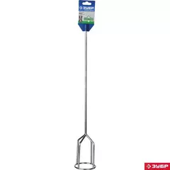 ЗУБР 80 х 530 мм, шестигранный хвостовик, миксер для гипсовых смесей и наливных полов, Профессионал (06035-08-53)