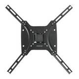 Кронштейн Kromax OPTIMA-402 черный для TV 15"-55", настенный наклонно-поворотный, max VESA 400x400, от стены 68.5 мм, наклон +5-12°, поворот ±30°, нагрузка до 25 кг
