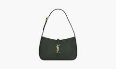 Сумка Saint Laurent Le 5 À 7 Mini Smooth Leather Hobo Bag "Vert Fonce"