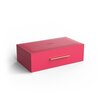 Decor Walther 0939897 Decor Walther  BROWNIE BOX L -  универсальная коробка 30х18хh9,5 см, искусственная кожа,, цвет пурпурный