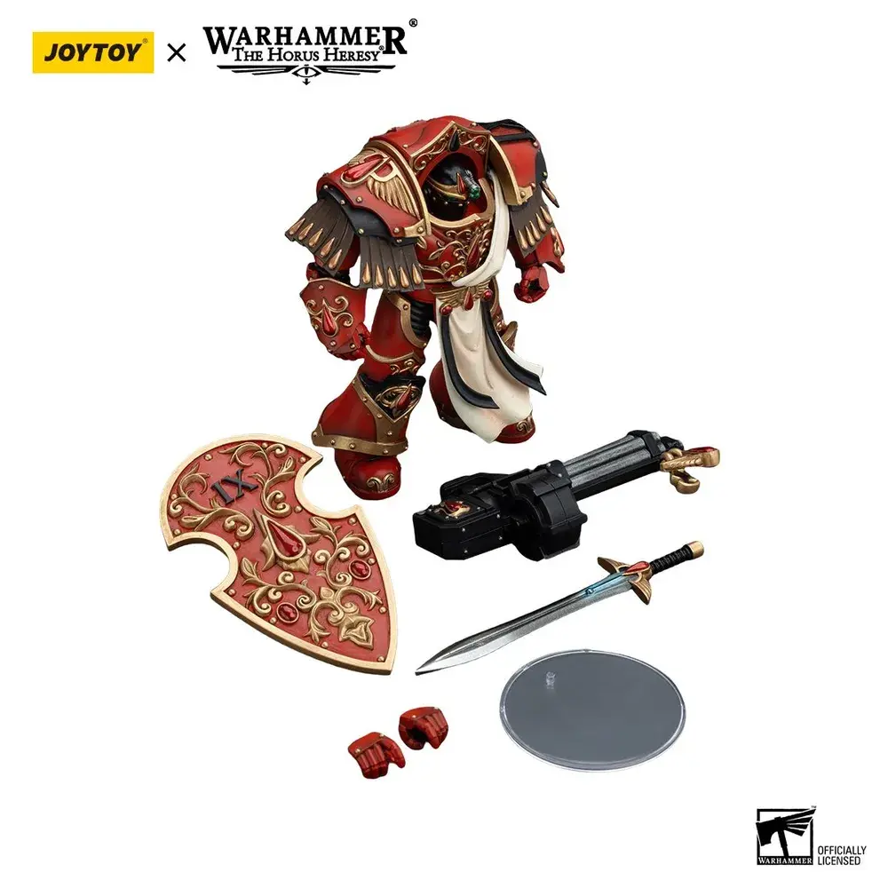 JOYTOY Warhammer 40k Blood Angels Crimson Paladins – Action Figure 1/18 Da Collezione (13,6 Cm)