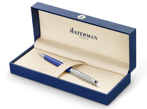 Ручка шариковая Waterman Hemisphere Deluxe Blue Wave CT (2043218)