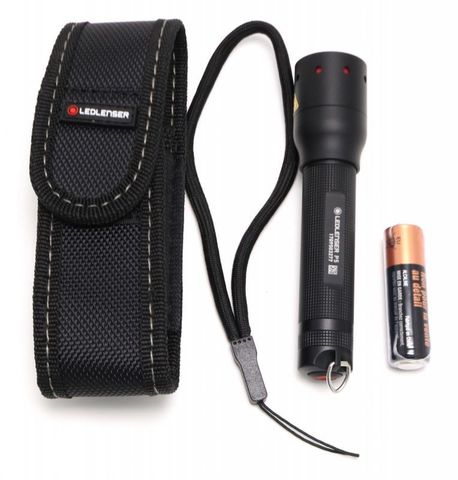 Фонарь ручной Led Lenser P5, чёрный, светодиодный, 140lx, AAx1 (500895)