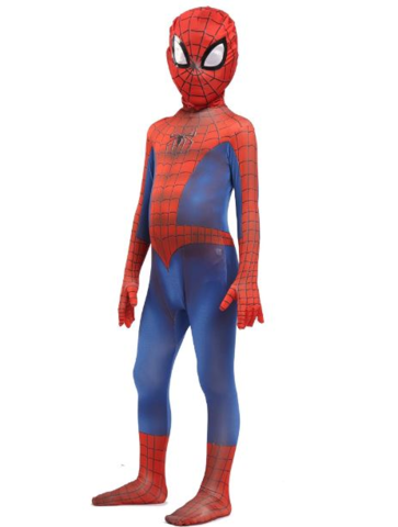 Человек паук костюм Супергероя детский и взрослый