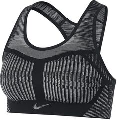 Бюстгальтер спортивный Nike FE/NOM Flyknit Bra W - black/white