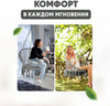 Картинка кресло подвесное Skully  dark grey - 3