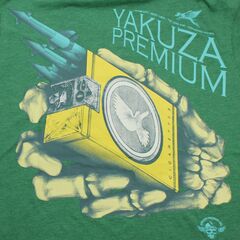 Футболка зелёная Yakuza Premium 3515-2