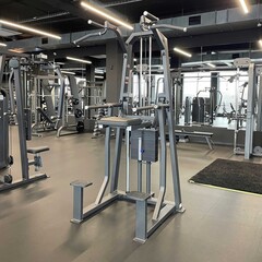 Турник, брусья с противовесом (Dip/Chin Assist) DHZ E-3009. Стек 88 кг