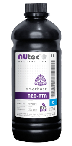 УФ-чернила Nutec Amethyst A20-RTR-MI Cyan 1000 мл