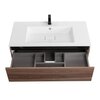 Cezares SLIDER-1000-1C-PI-NA-P SLIDER Тумба с одним выкатным ящиком, Орех Дымчатый, 996x476x300, SLIDER-1000-1C-PI-NA-P