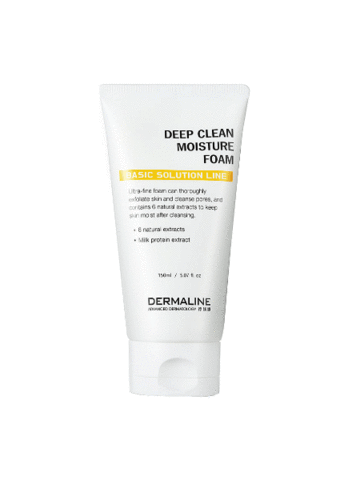 Пенка для умывания Dermaline DEEP CLEAN MOISTURE FOAM