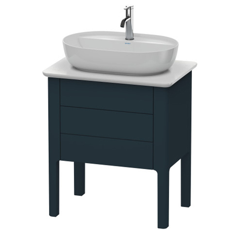 Duravit Luv База напольная, 743x688x450,1  выдв.ящик,1 выдв.ящик, цвет темно-синий шелковисто-матовый LU956509898