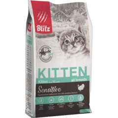 Blitz Sensitive Kitten All Breeds