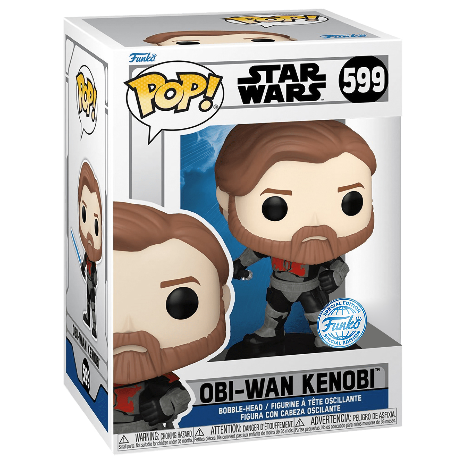 Фигурка Funko POP! Bobble Star Wars Clone Wars Obi-Wan Kenobi Mandalorian  Armor (Exc) (599) 68283» за 2 390 ₽ – купить за 2 390 ₽ в интернет-магазине  «Книжки с Картинками»