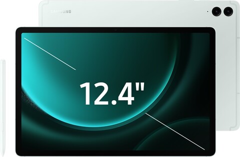 Планшет Samsung Galaxy Tab S9 FE+ 5G 12/256 ГБ мятный (SM-X616)