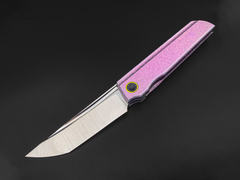 Складной нож Common M390 CrystalTi pink