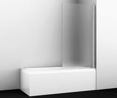 WasserKRAFT Berkel 48P01-80R Matt glass Стеклянная шторка на ванну фото