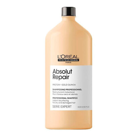 L'Oreal Professionnel Absolut Repair Gold Quinoa + Protein Shampoo - Восстанавливающий шампунь для поврежденных волос