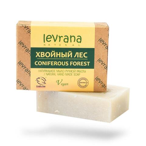 Хвойный лес натуральное мыло ручной работы, 100 гр (Levrana)