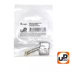 Щетка графитовая UNITED PARTS для эл. инструмента 6,5х14х21мм (90-1287) 10 штук