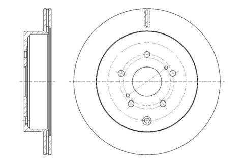 Диск тормозной вентилируемый G-brake  GR-21187